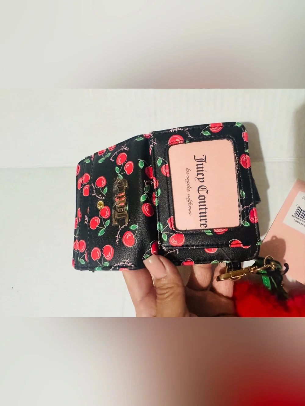 Juicy Couture Cherry girl Card Case  wallet BNWT - Picture 4 of 4